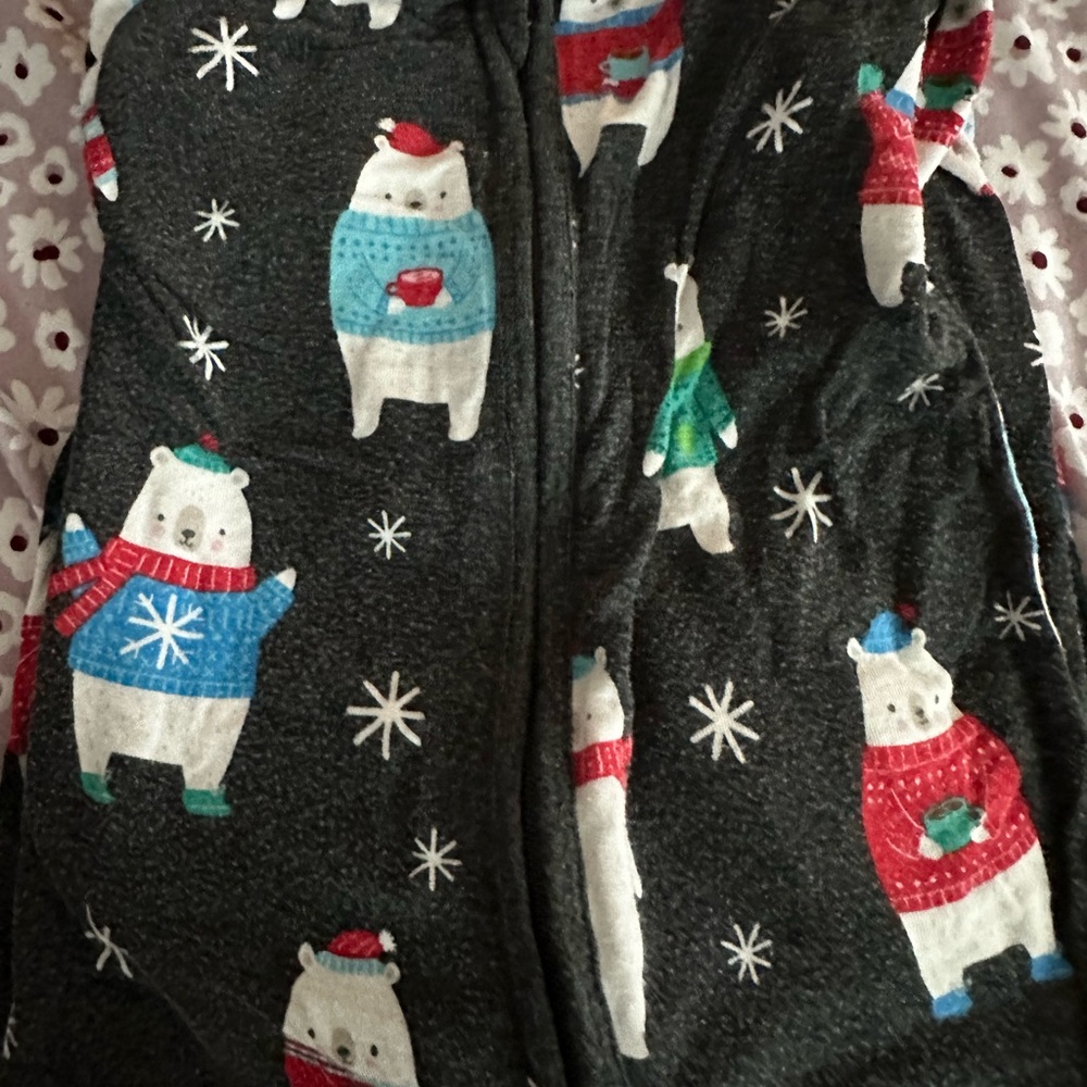 Polar Bear Little Sleepies PJs